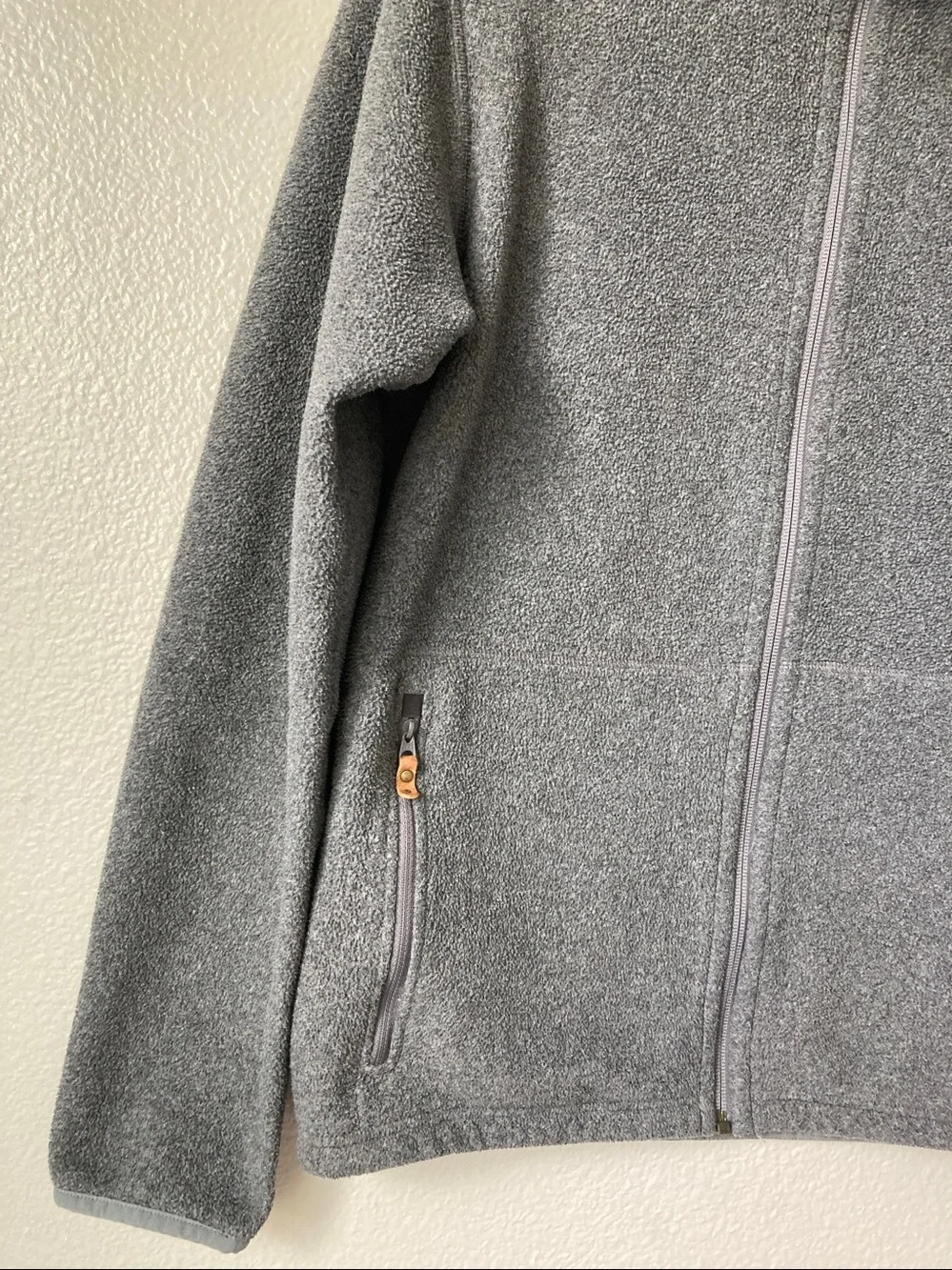 Fjallraven Sten fleece full zip jacket hiking camping 81756 sz S
